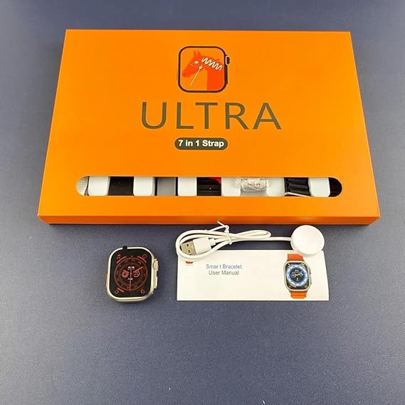 Linova™ UltraSmart 7-in-1 Watch | 2.01" Curved Screen | Wireless HD Calls | 100+ Sports Mode