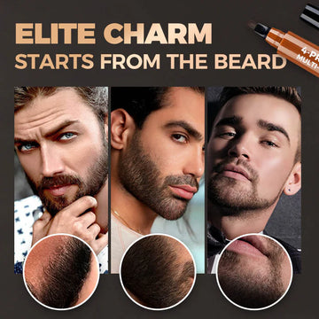 Waterproof Beard Filler Magic Pen - Perfect Beard Shaping Kit.