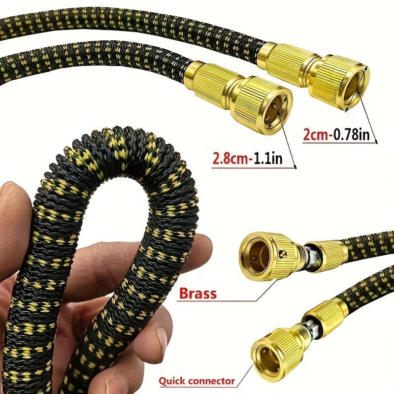 Linova™ 3-in-1 Expandable Garden Hose Set with High Pressure & Car Wash Spray Gun