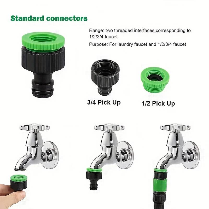 Linova™ Multifunctional Expandable High Pressure Garden Hose with Spray Gun for Car Washing & Watering